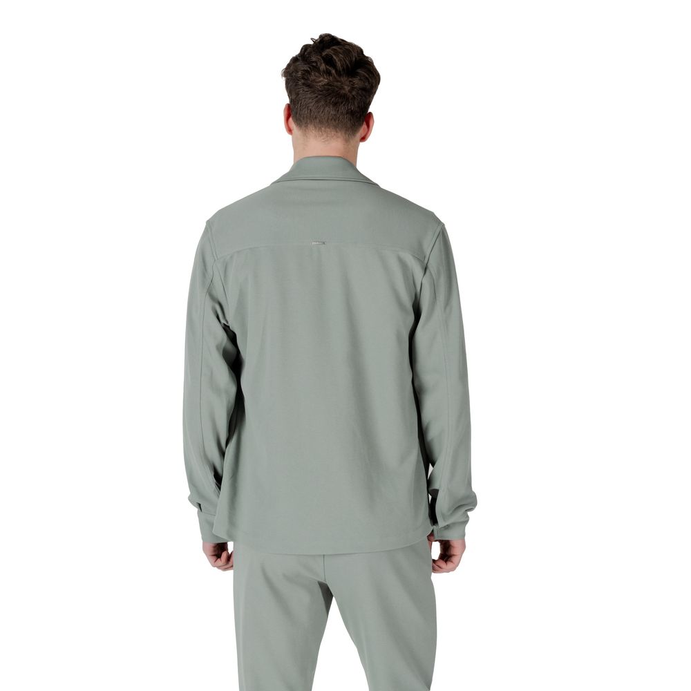 Antony Morato groen polyester overhemd