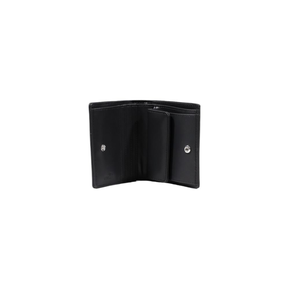 Portefeuille en polyéthylène noir Love Moschino