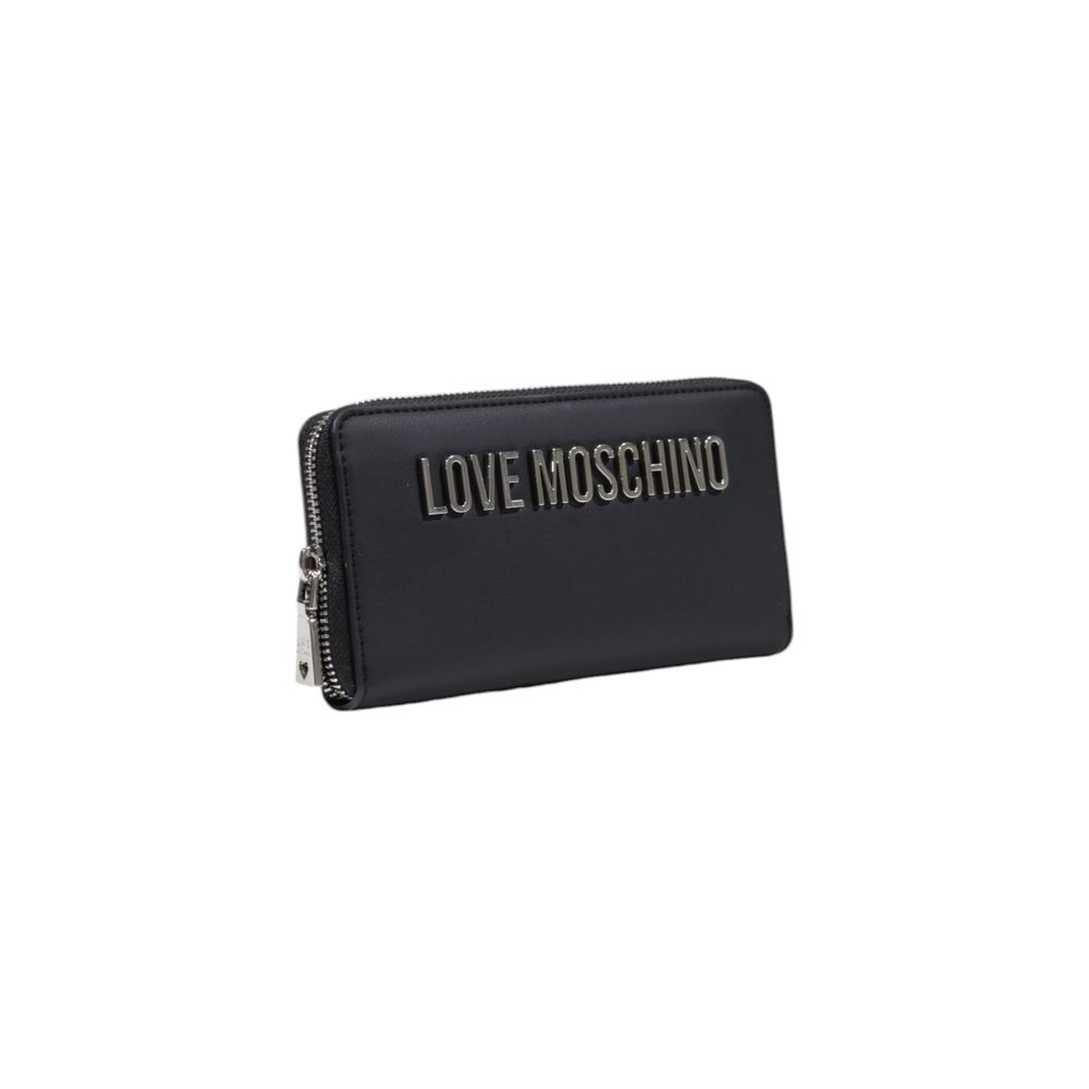 Love Moschino grijze portemonnee van polyethyleen
