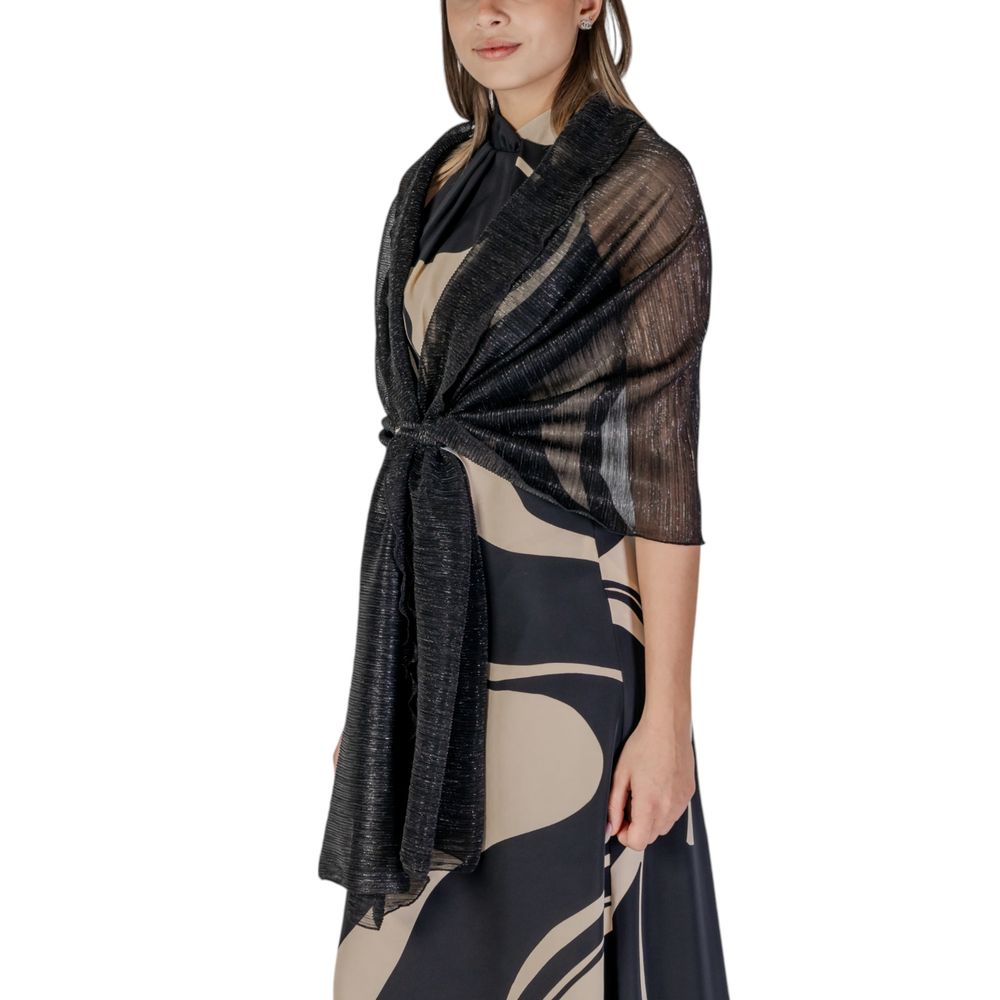 Rinascimento zwarte polyester sjaal