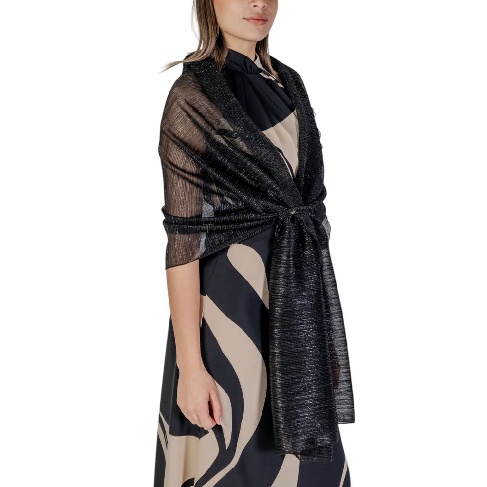 Rinascimento zwarte polyester sjaal