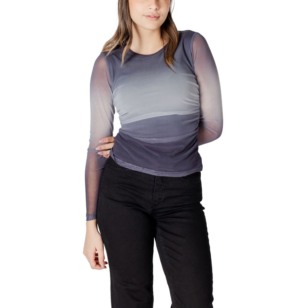 Manches longues en polyester gris ICHI