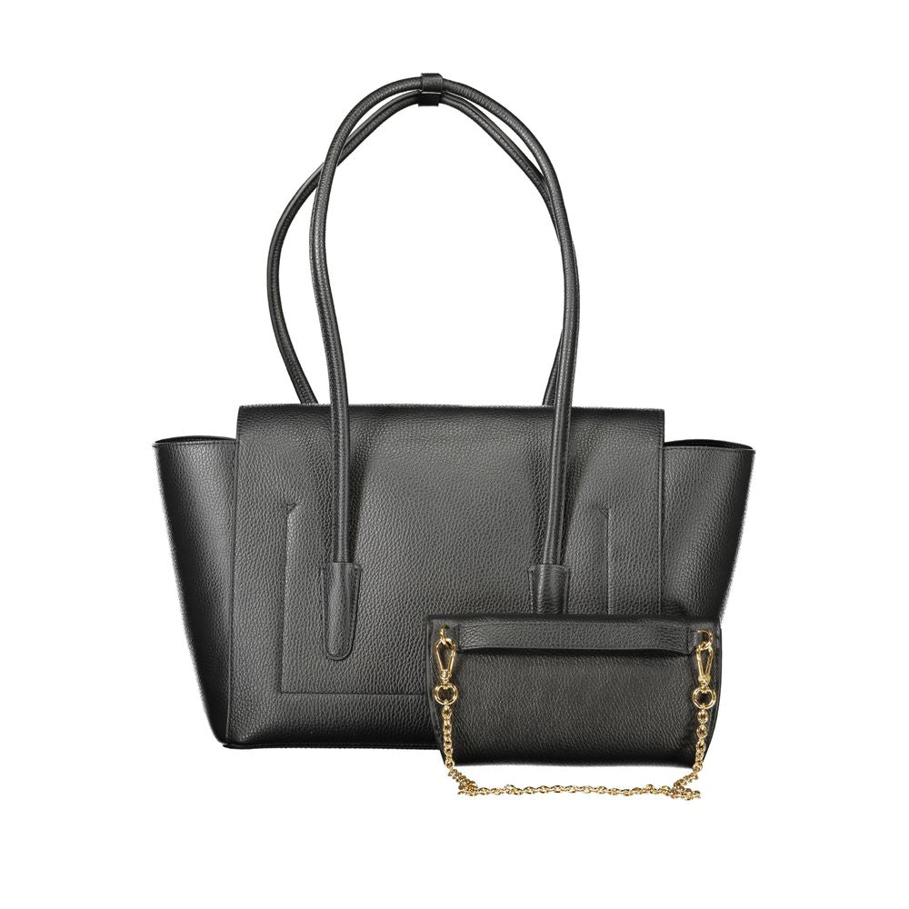 Sac à main Coccinelle en cuir noir pour femme