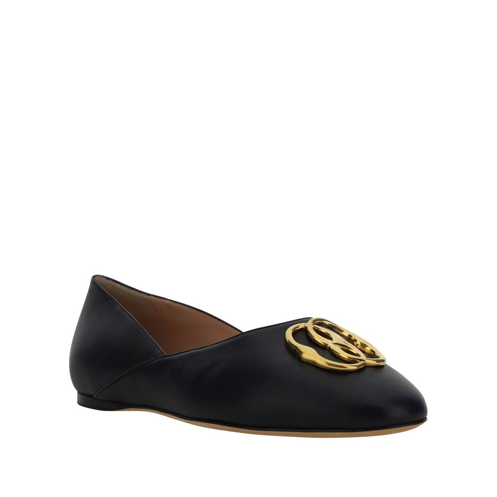 Bally, ballerines en cuir