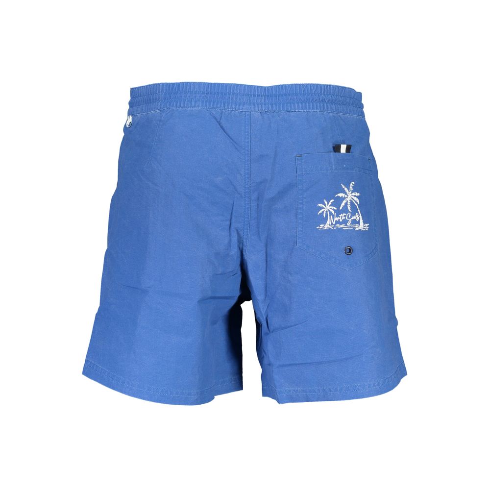 Maillot de bain bleu en polyester North Sails