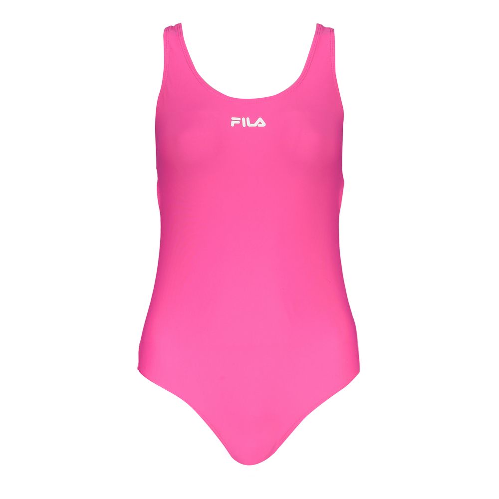 Fila zwemkleding van roze elastane