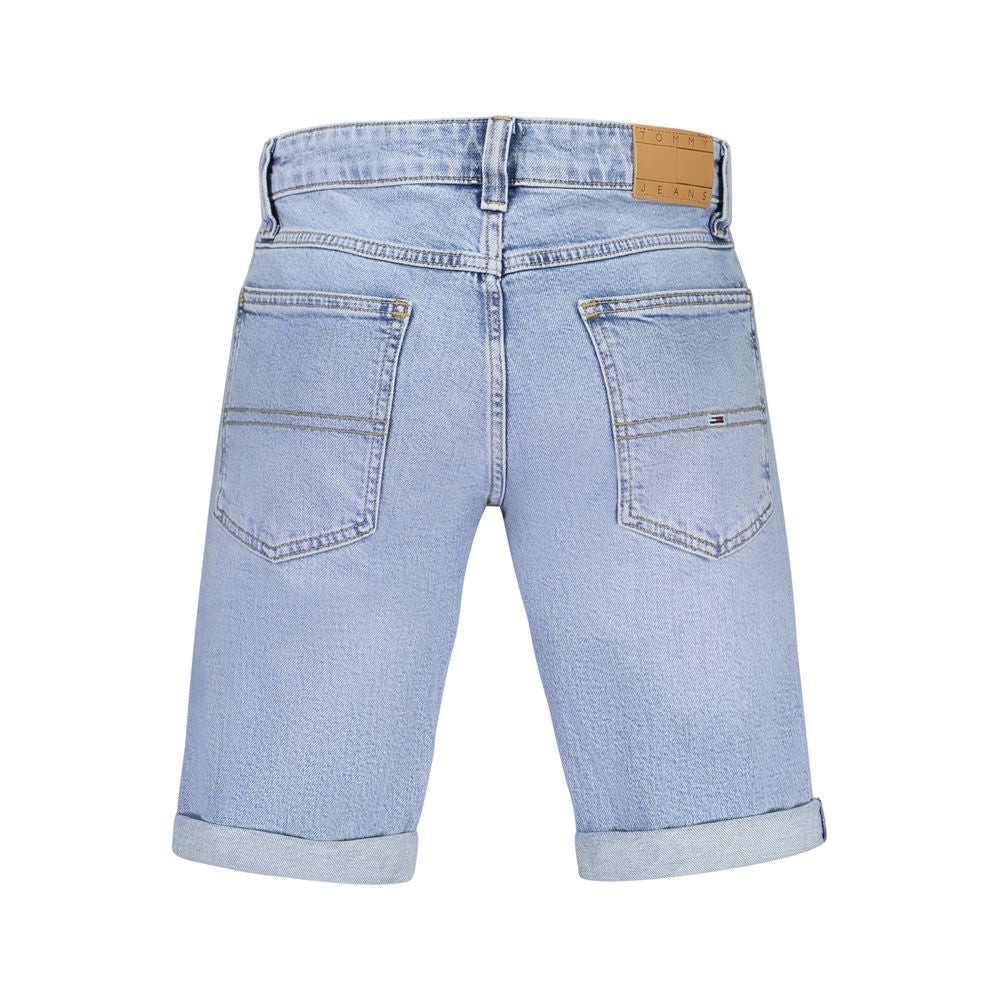 Short en coton bleu Tommy Hilfiger
