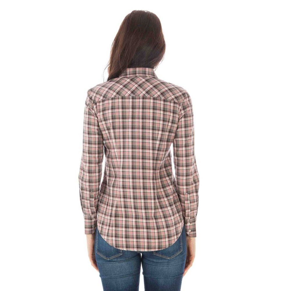 Chemise en coton rose Fred Perry
