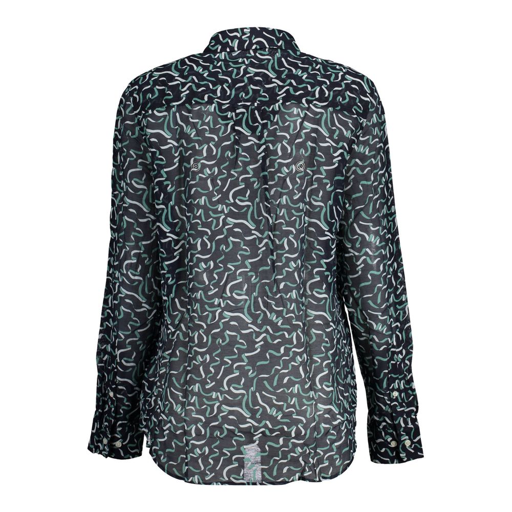 Gant blauw katoenen overhemd