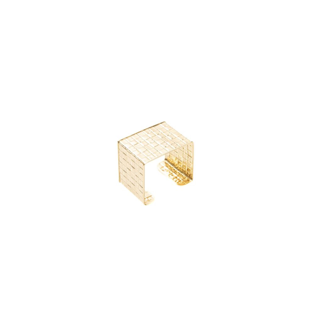 Trussardi gouden metalen damesarmband