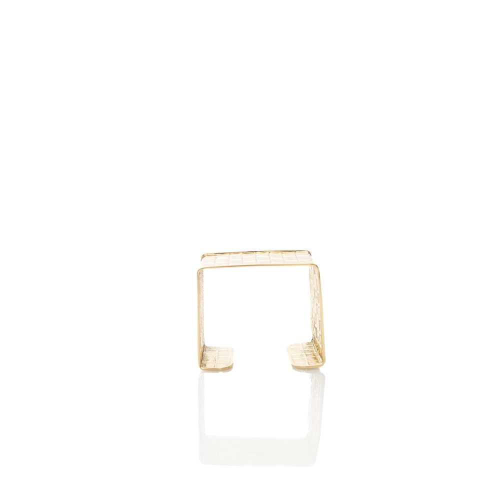 Trussardi gouden metalen damesarmband