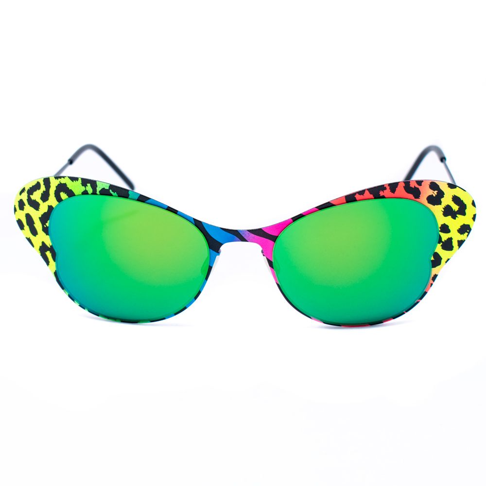 Italia Independent Multicolor Metalen Zonnebril