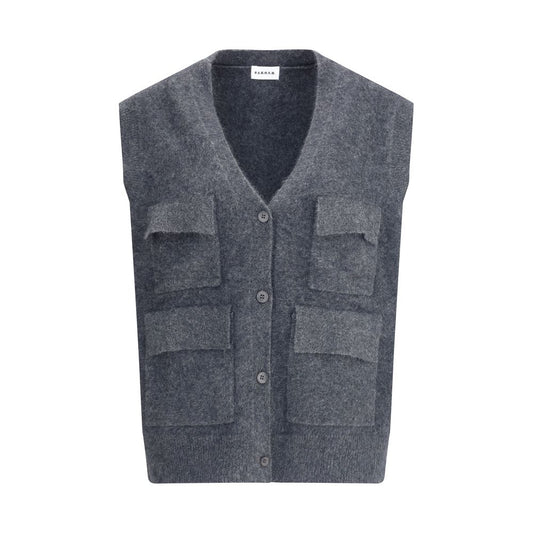 PAROSH Maxi-vest met zakken