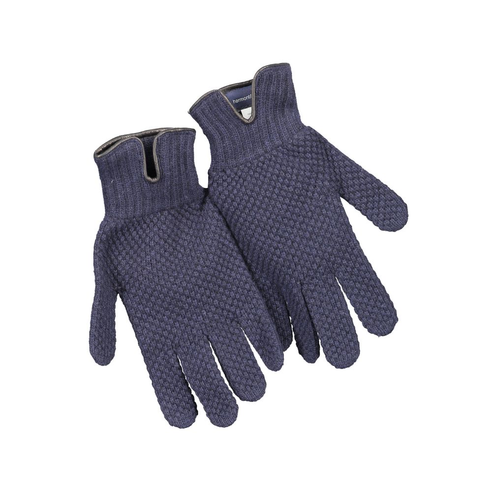 Gant en laine bleue de Harmont & Blaine