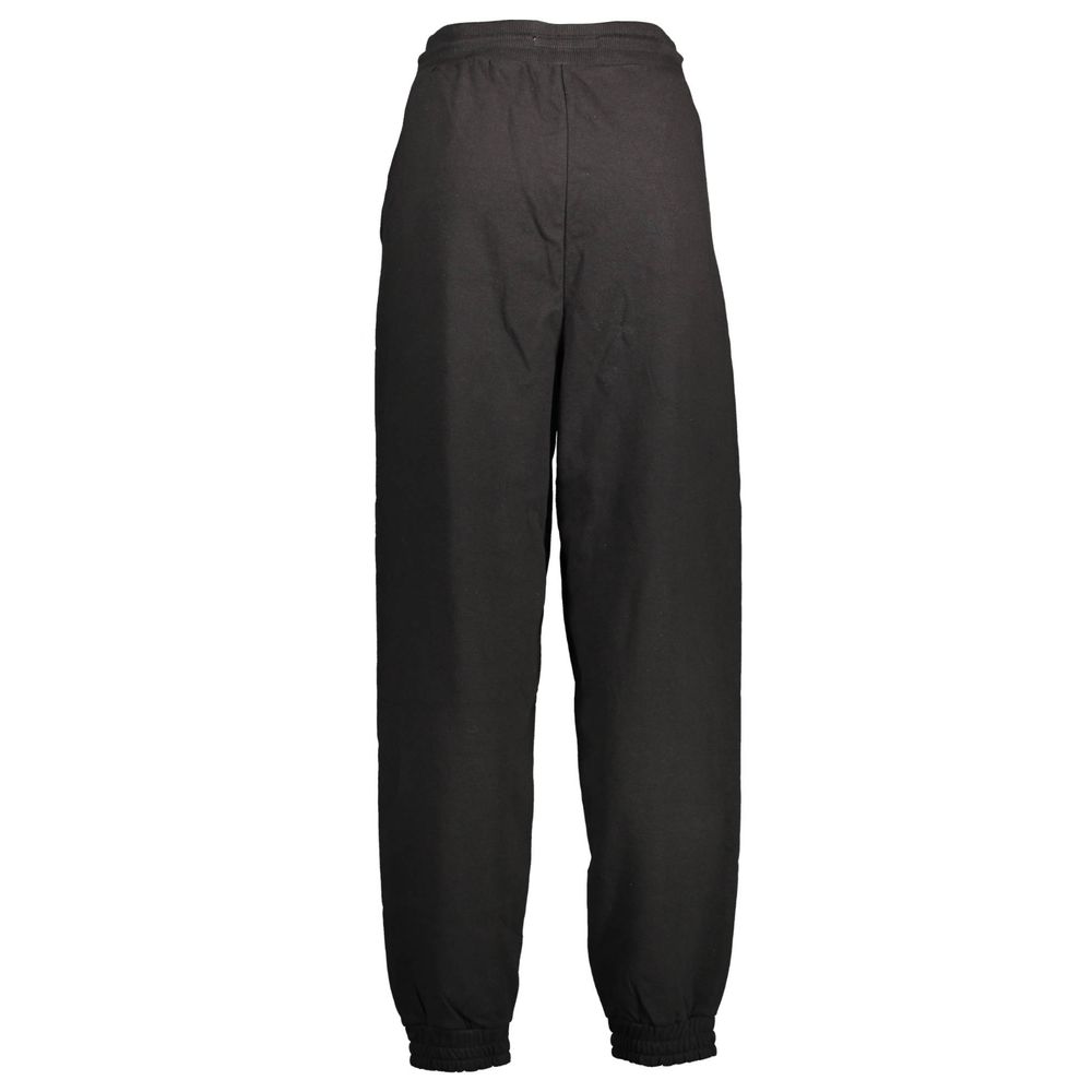 Pantalon en coton noir Tommy Hilfiger