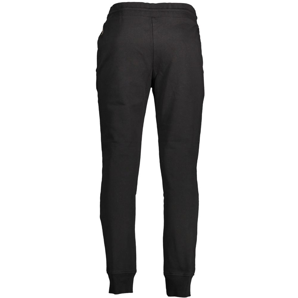 Pantalon en coton noir Napapijri