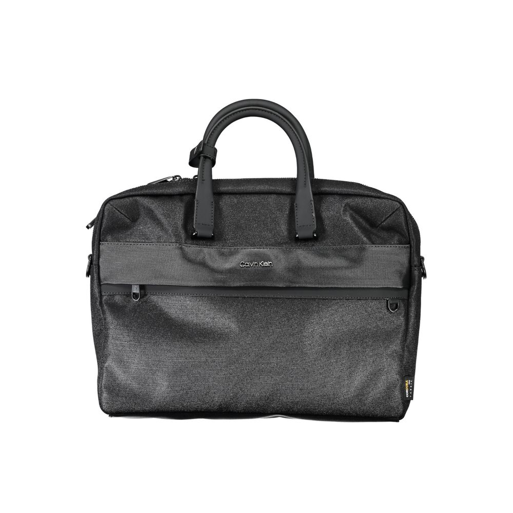 Sac à main en polyester noir Calvin Klein