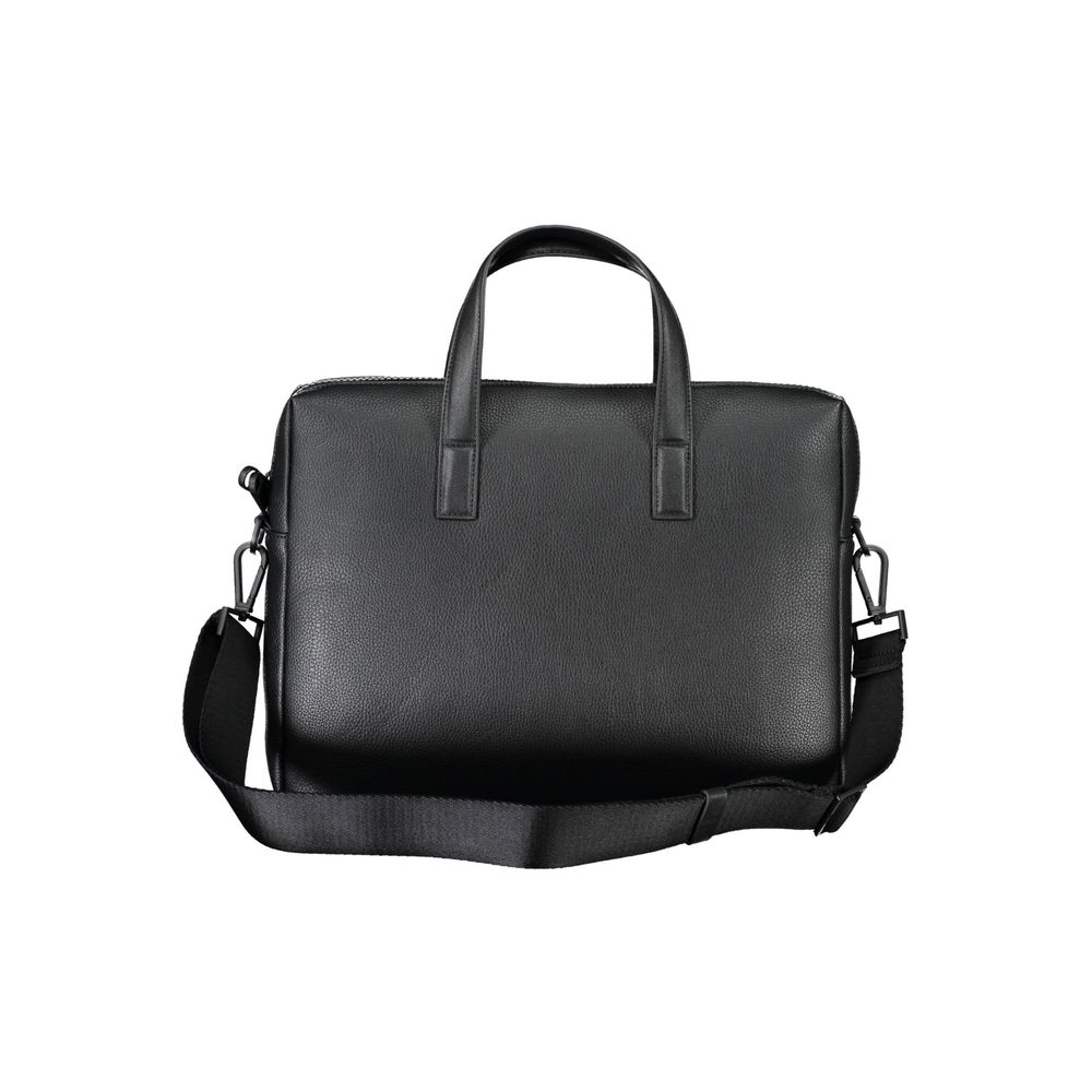 Sac à main en polyester noir Calvin Klein