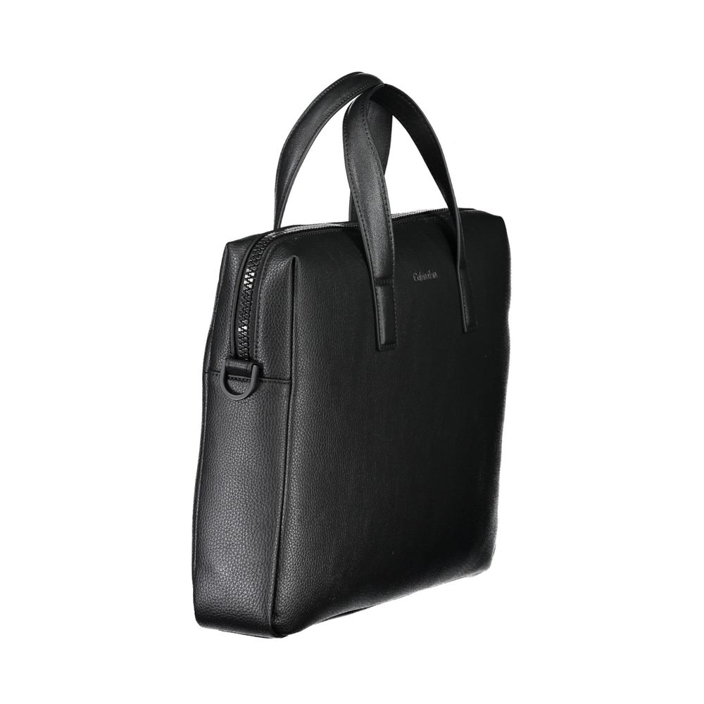 Sac à main en polyester noir Calvin Klein