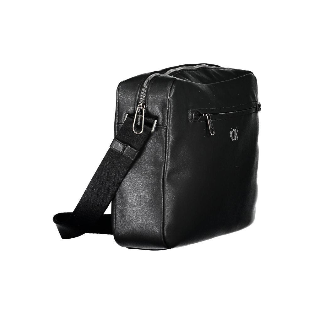 Sac à main en polyester noir Calvin Klein