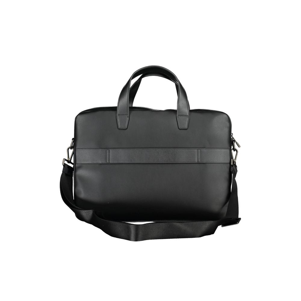 Sac à main Tommy Hilfiger en polyéthylène noir