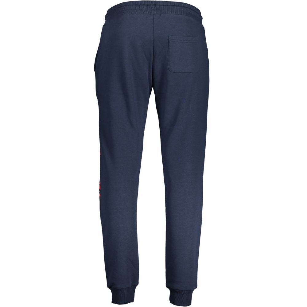 Pantalon en coton bleu Cavalli Class