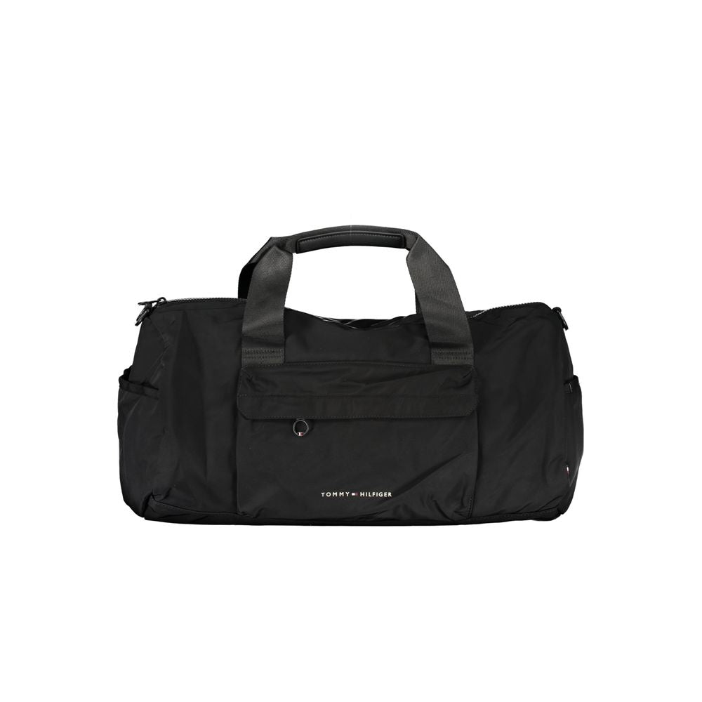 Sac à main Tommy Hilfiger en polyester noir