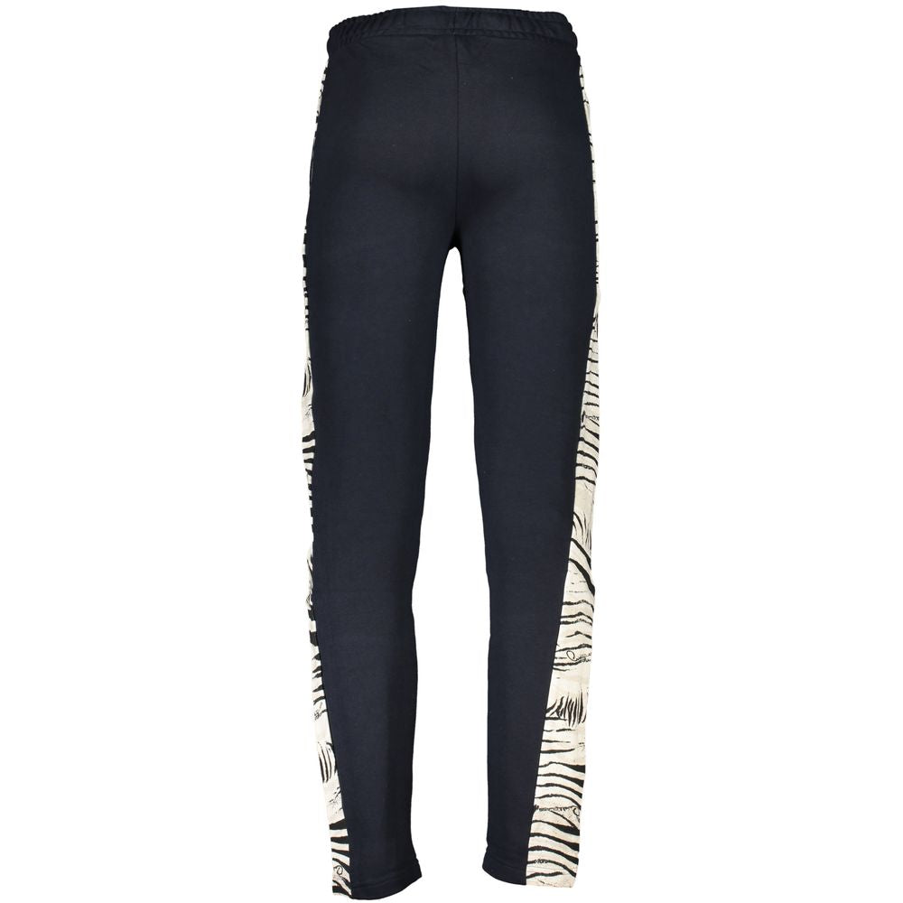 Pantalon en coton bleu Cavalli Class