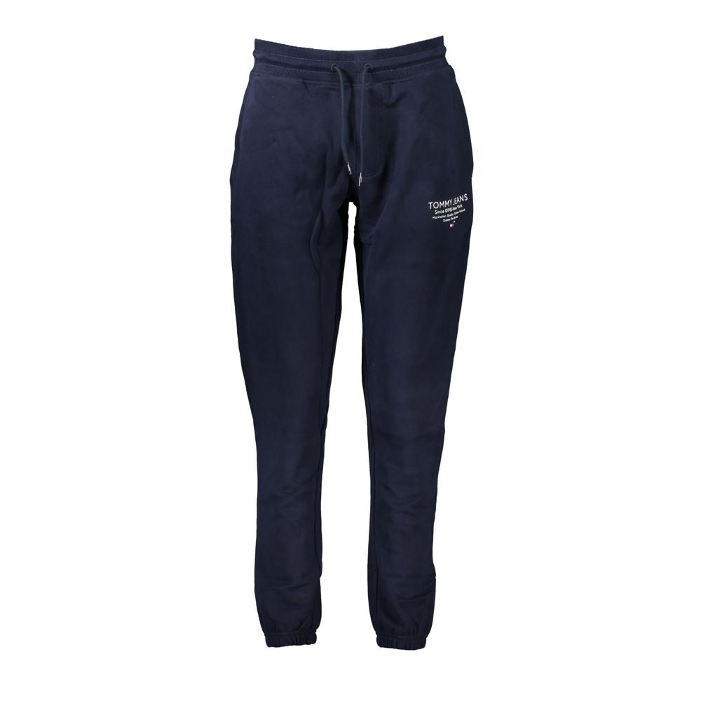 Pantalon en coton bleu Tommy Hilfiger