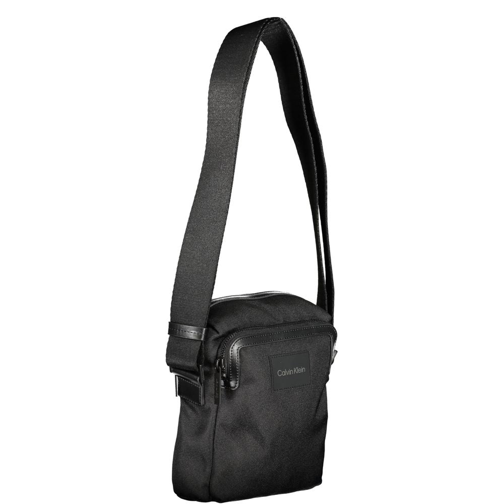 Calvin Klein Zwarte Polyester Handtas
