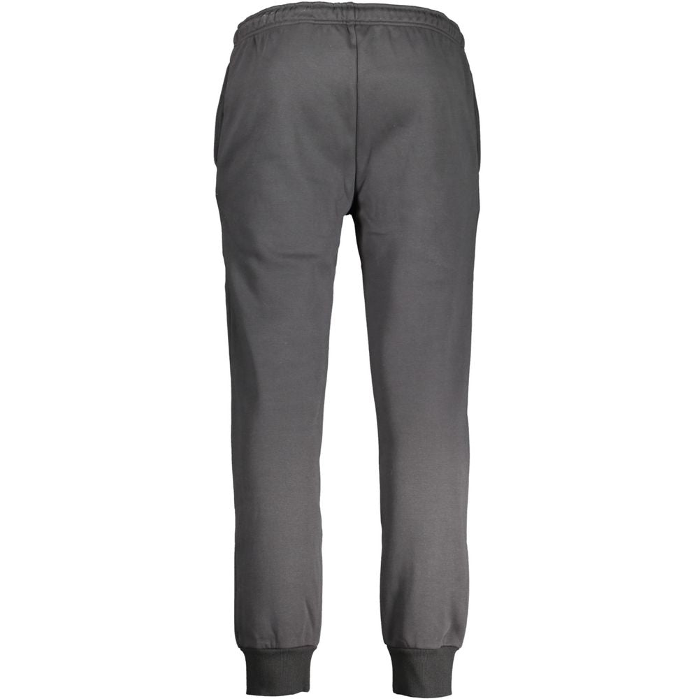 Pantalon en coton noir K-WAY