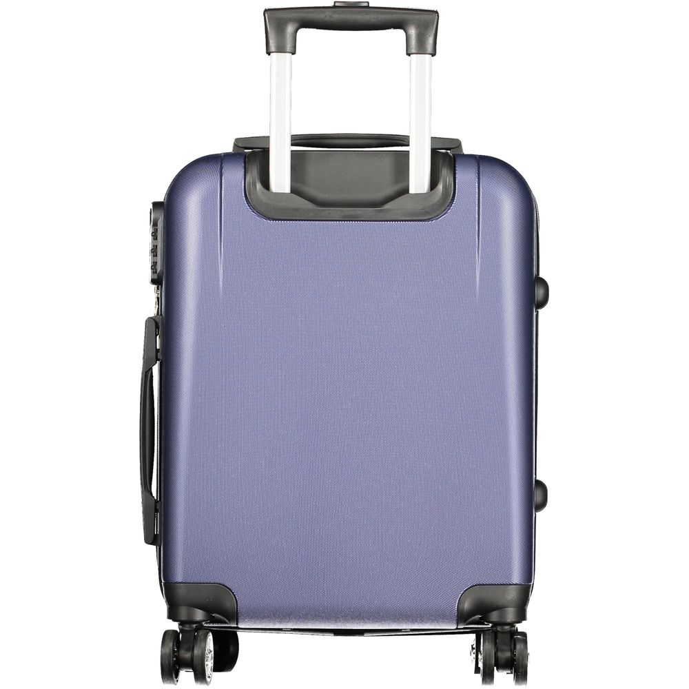 Laura Biagiotti blauwe polyethyleen reiskoffers en -accessoires