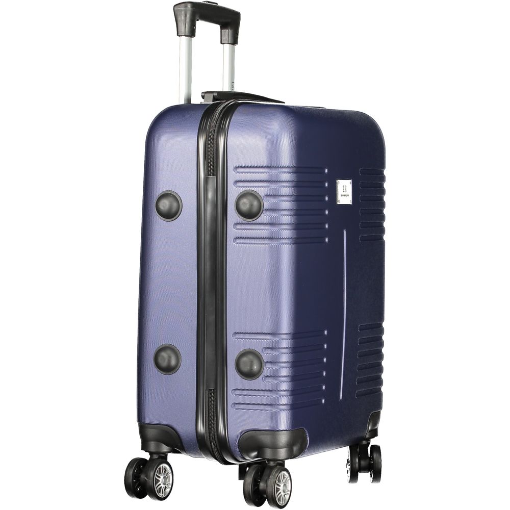 Laura Biagiotti blauwe polyethyleen reiskoffers en -accessoires