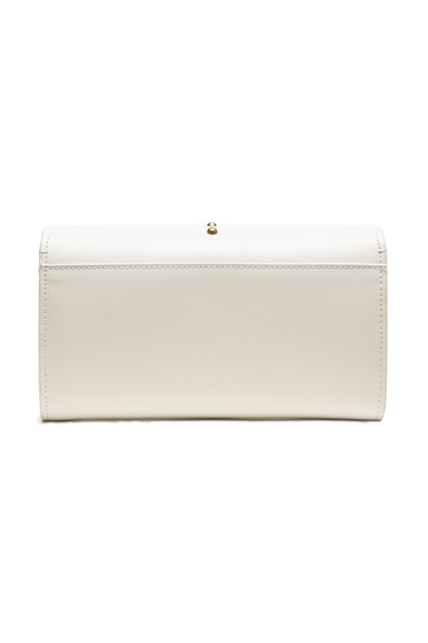 Mini sac One Simply Love en cuir blanc de PINKO