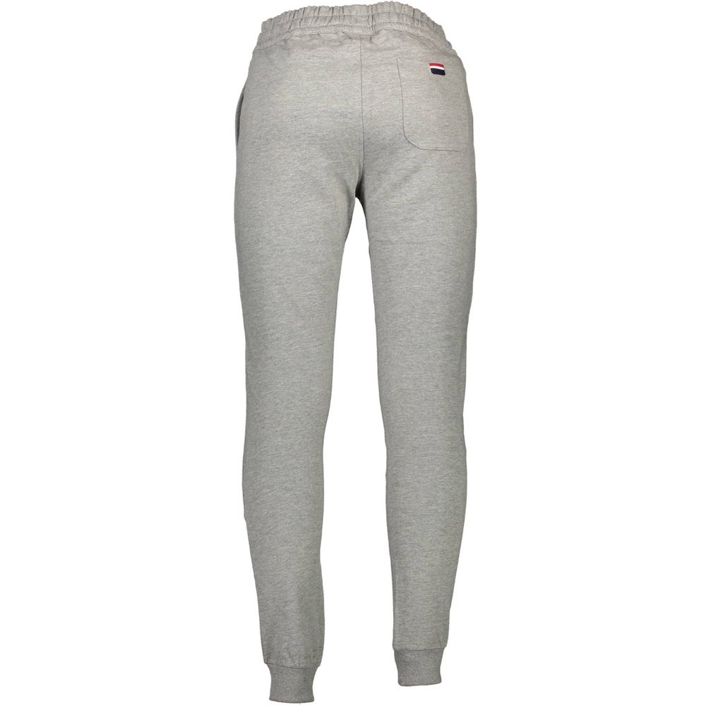 US POLO ASSN. Grijze katoenen broek