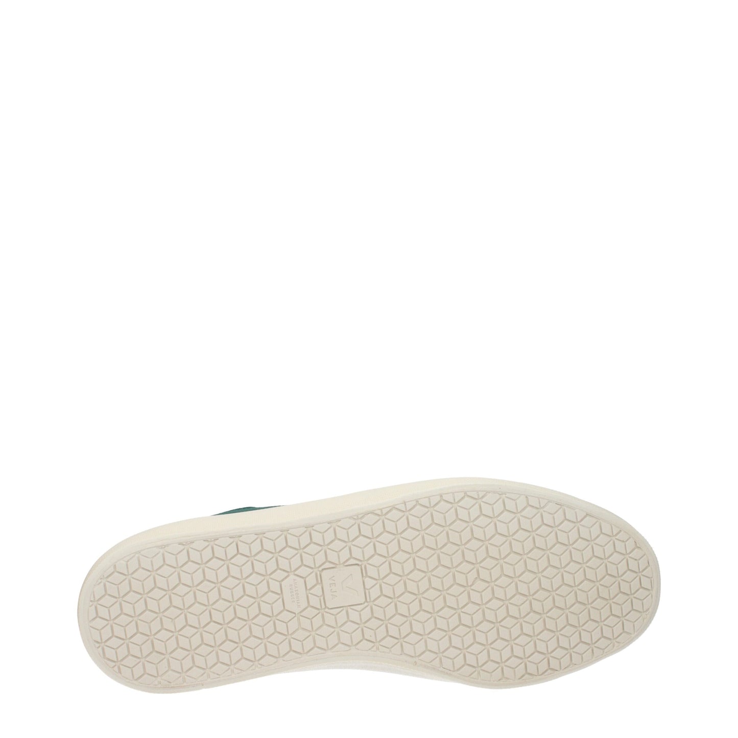 Veja, baskets basses en tissu vert
