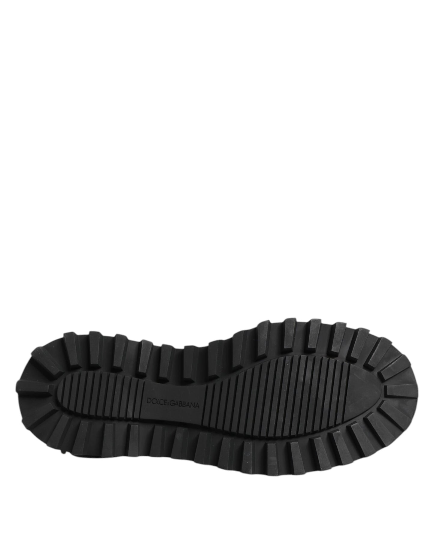 Dolce & Gabbana Bruine Rode Leren Veterschoenen Derby Dress