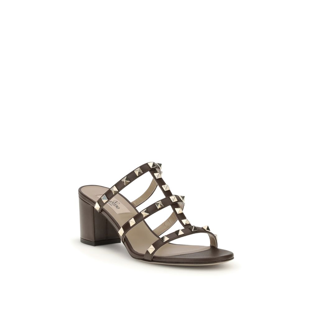 Sandale à plateforme Rockstud de Valentino Garavani