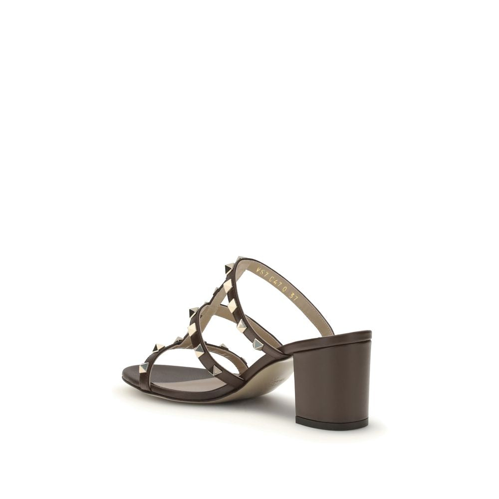 Sandale à plateforme Rockstud de Valentino Garavani
