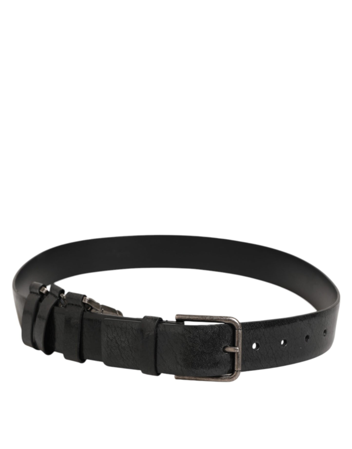 Boucle de ceinture avec mousqueton porte-clés noir Dolce & Gabbana
