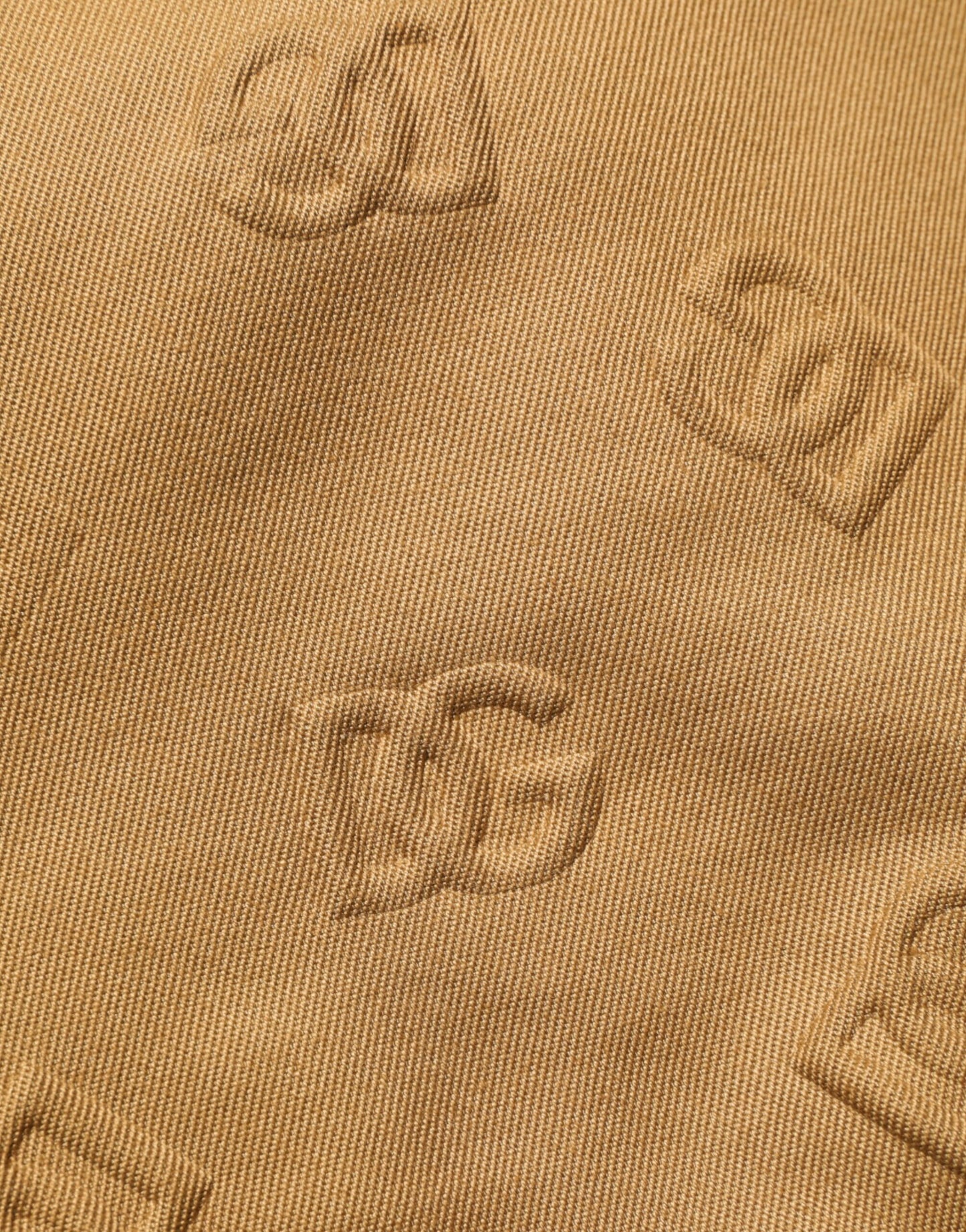 Short cargo Bermuda en coton extensible brun avec logo Dolce & Gabbana