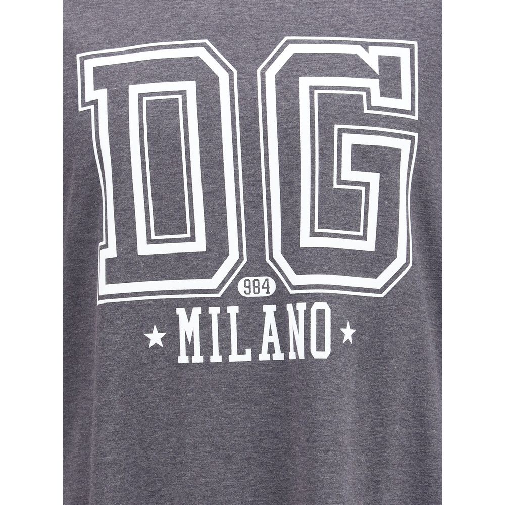 T-shirt en coton Dolce & Gabbana avec imprimé du logo