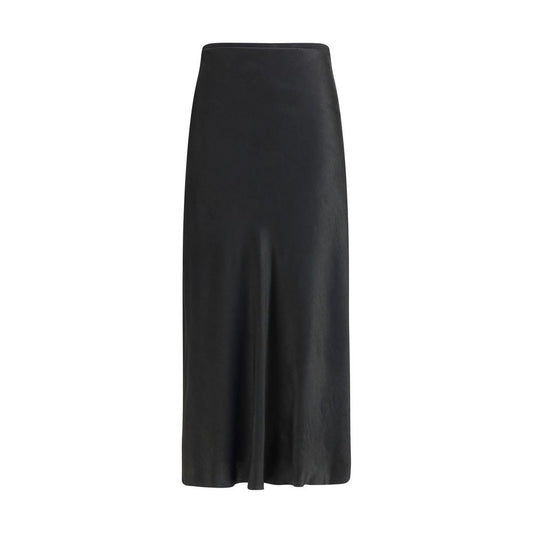 Jupe mi-longue en satin de Margiela