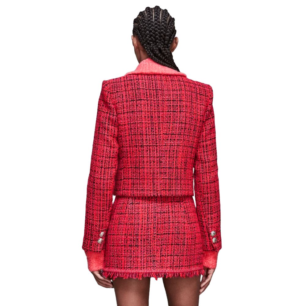 Blazer rouge en polyester de Patrizia Pepe