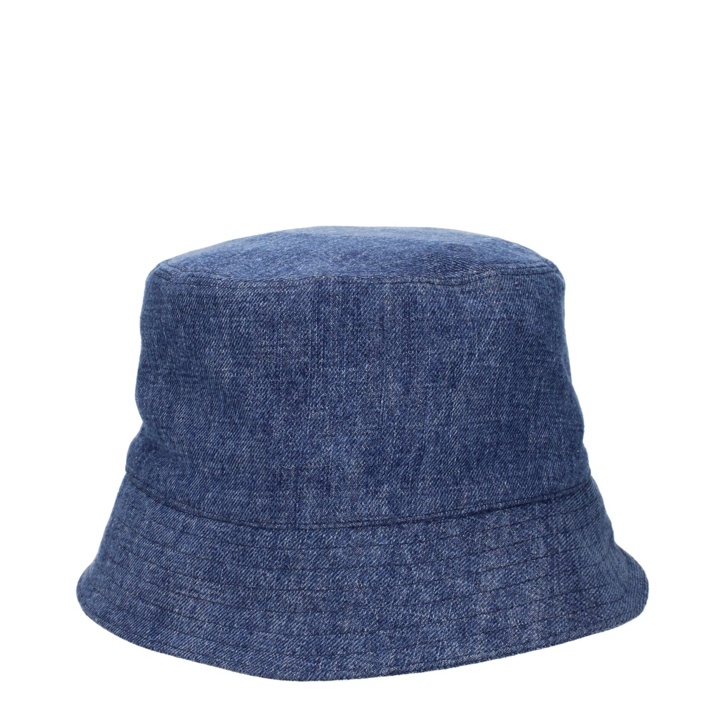 Chapeaux de soleil en coton bleu Miu Miu