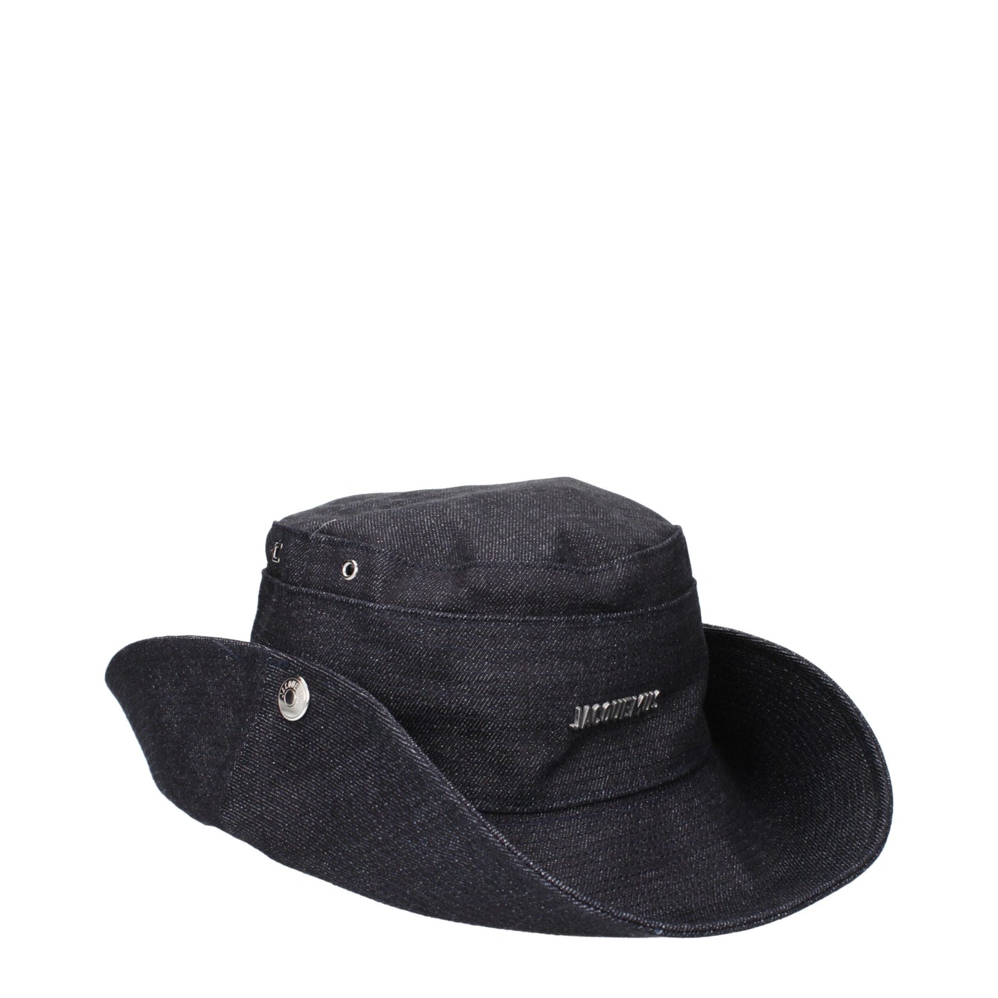 Chapeaux de soleil en coton bleu de Jacquemus
