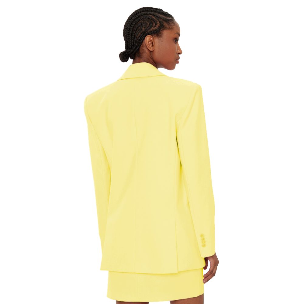 Blazer en polyester jaune Patrizia Pepe