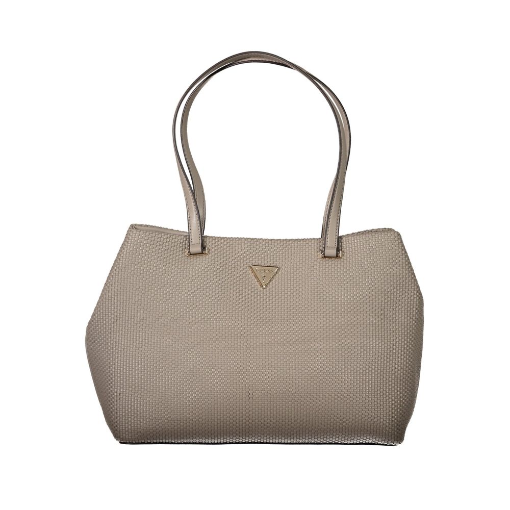Sac à main Guess Jeans en polyéthylène beige
