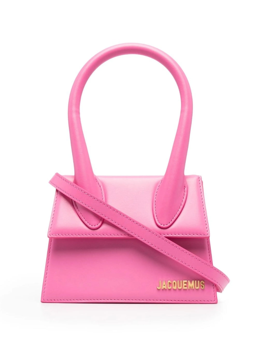 Jacquemus Roze Le Chiquito Moyen Tas