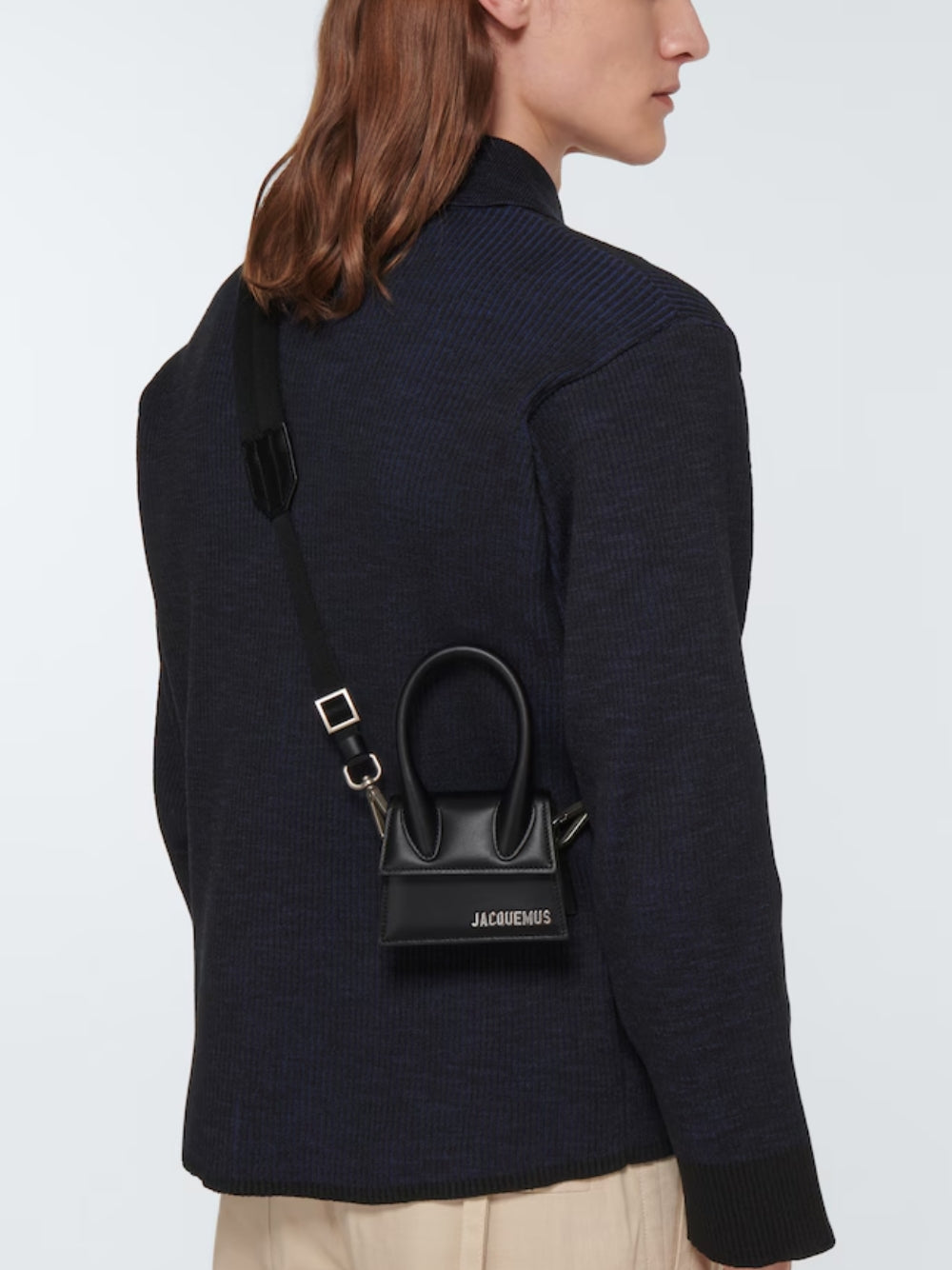 Jacquemus Zwarte Le Chiquito Homme Crossbody Tas